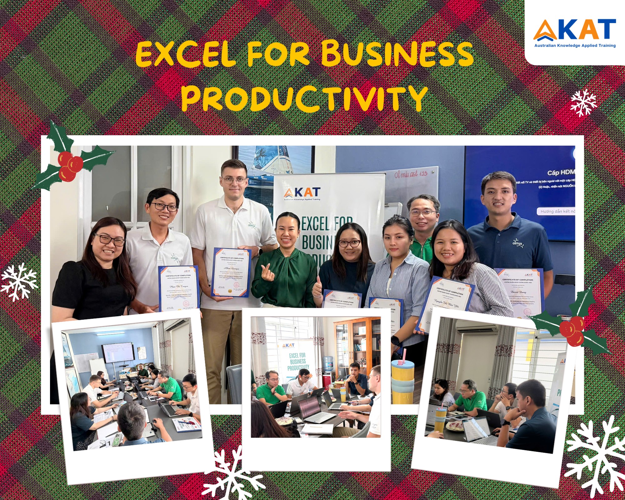 AKAT, AKAT TRAINING,đào tạo excel nâng cao